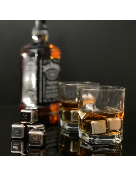 Metaliniai plieniniai ledo kubeliai gėrimų gėrimams