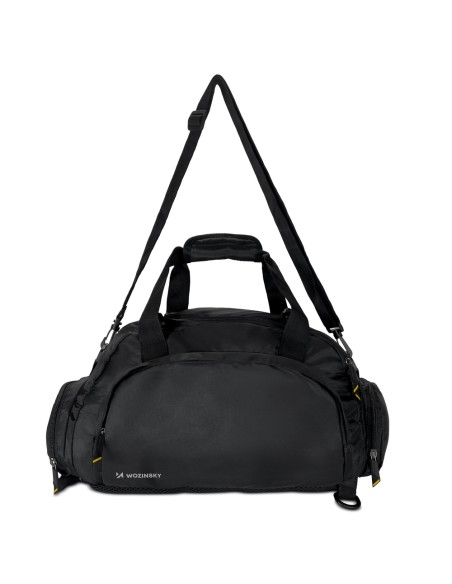 Kelioninis sportinis krepšys kuprinė rankinis bagažas 40x20x25cm juodas