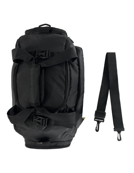 Kelioninis sportinis krepšys kuprinė rankinis bagažas 40x20x25cm juodas