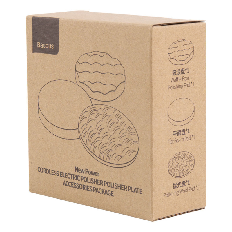 Priedų rinkinys akumuliatoriniam poliruokliui CRDLQ-B01 3 vnt.