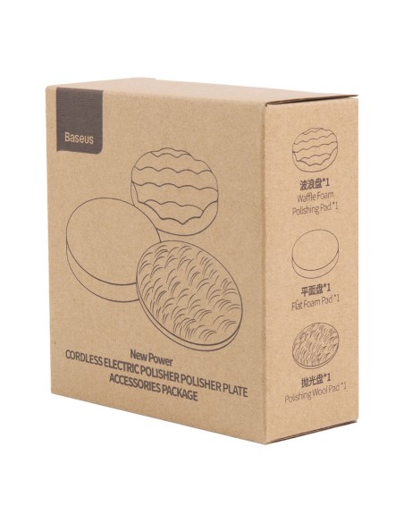 Priedų rinkinys akumuliatoriniam poliruokliui CRDLQ-B01 3 vnt.