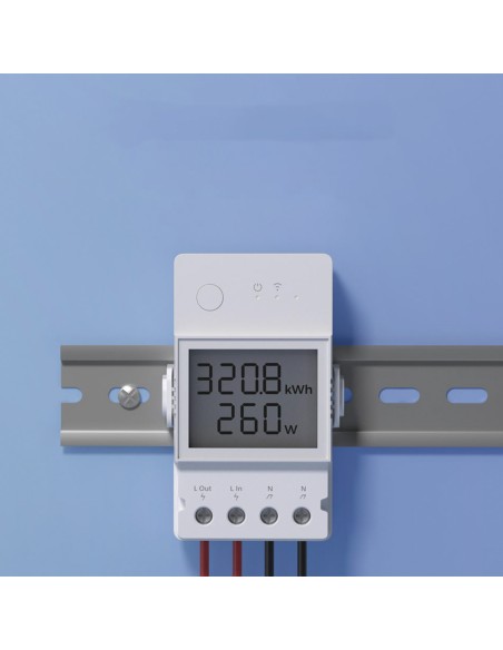 WiFi relė su energijos suvartojimo matavimo funkcija 16A balta POW Elite POWR316D WiFi relė su energijos suvartojimo matavimo funkcija 16A balta POW Elite POWR316D