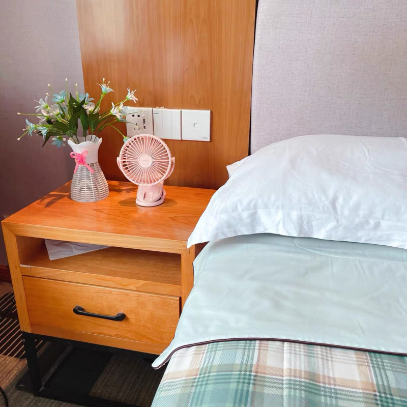 Ventiliatorius nešiojamas USB stalinis ventiliatorius CheerSummer rožinis