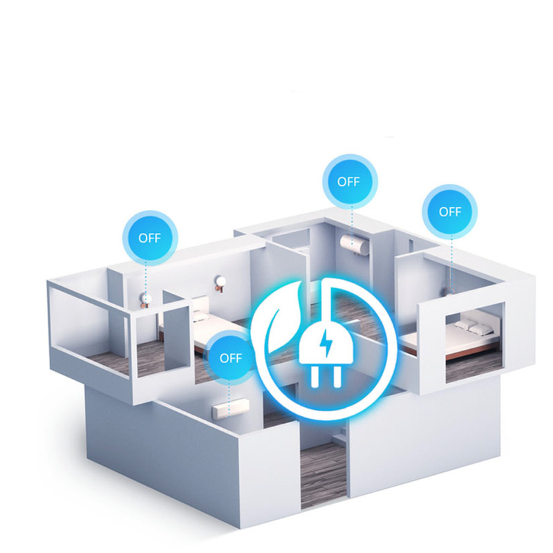 WiFi relė su energijos suvartojimo matavimo funkcija 16A balta POW Elite POWR316D