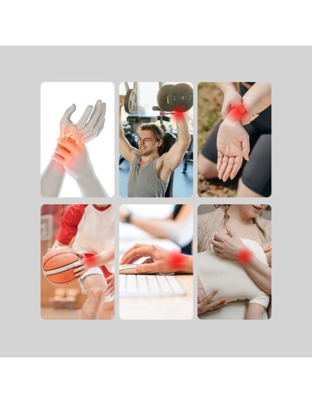 Riešo stabilizatoriai Velcro petnešėlių juosta juoda - 2 vnt