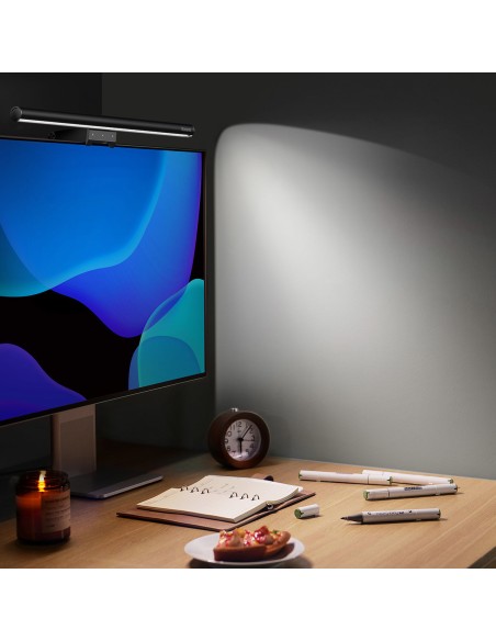 LED monitoriaus apšvietimas darbalaukio ekrano ekrano apšvietimas juodas i-wok2 LED monitoriaus apšvietimas darbalaukio ekrano ekrano apšvietimas juodas i-wok2