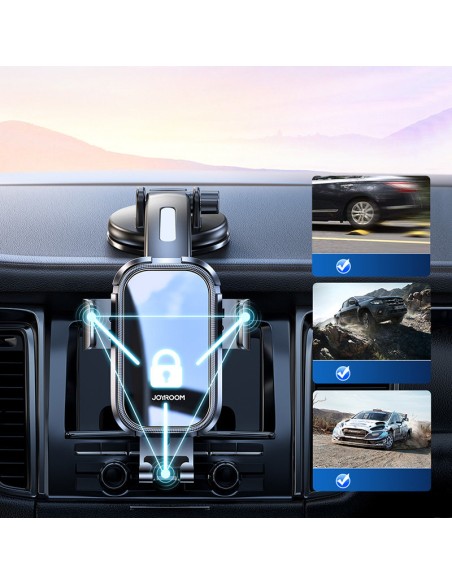 Gravitacinis automobilinis telefono laikiklis išmaniajam telefonui ant prietaisų skydelio pilkos spalvos Gravitacinis automobilinis telefono laikiklis išmaniajam telefonui ant prietaisų skydelio pilkos spalvos