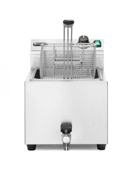 Elektrinė gruzdintuvė su išleidimo čiaupu 400 V 66000 W 10 l - Hendi 209424 Elektrinė gruzdintuvė su išleidimo čiaupu 400 V 66000 W 10 l - Hendi 209424