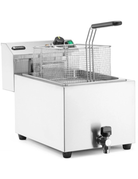 Elektrinė gruzdintuvė su išleidimo čiaupu 400 V 66000 W 10 l - Hendi 209424 Elektrinė gruzdintuvė su išleidimo čiaupu 400 V 66000 W 10 l - Hendi 209424
