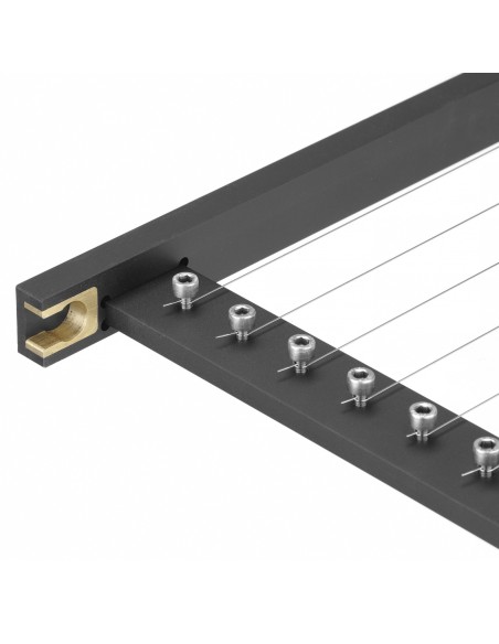 Konditerinė gitara rankinė torto pjaustyklė 3 rėmeliai - Hendi 195789