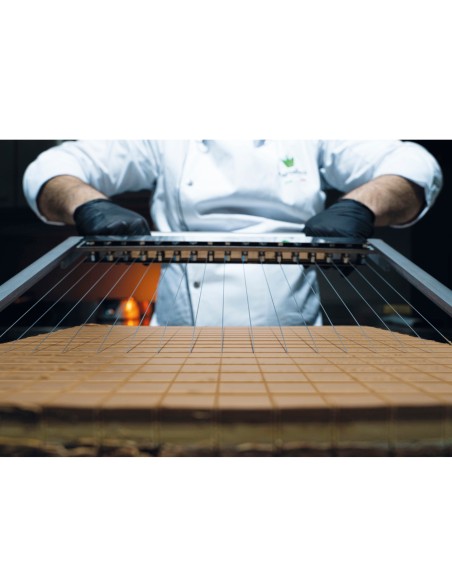 Konditerinė gitara rankinė torto pjaustyklė 3 rėmeliai - Hendi 195789