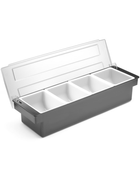 Barmeno taros organizatorius gėrimų kokteiliams - 4 įdėklai