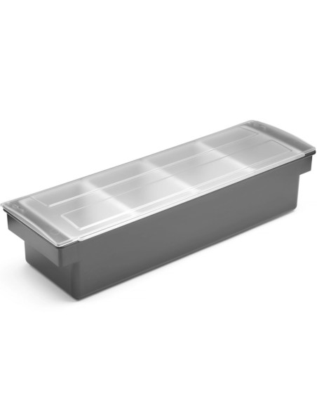 Barmeno taros organizatorius gėrimų kokteiliams - 4 įdėklai