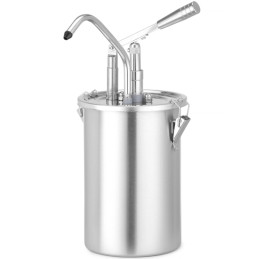 Padažo indelis su dozatoriumi STEEL 4,5 l - Hendi 558102