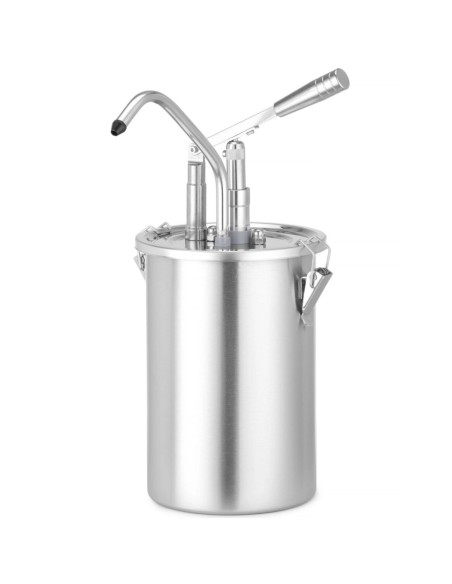 Padažo indelis su dozatoriumi STEEL 4,5 l - Hendi 558102