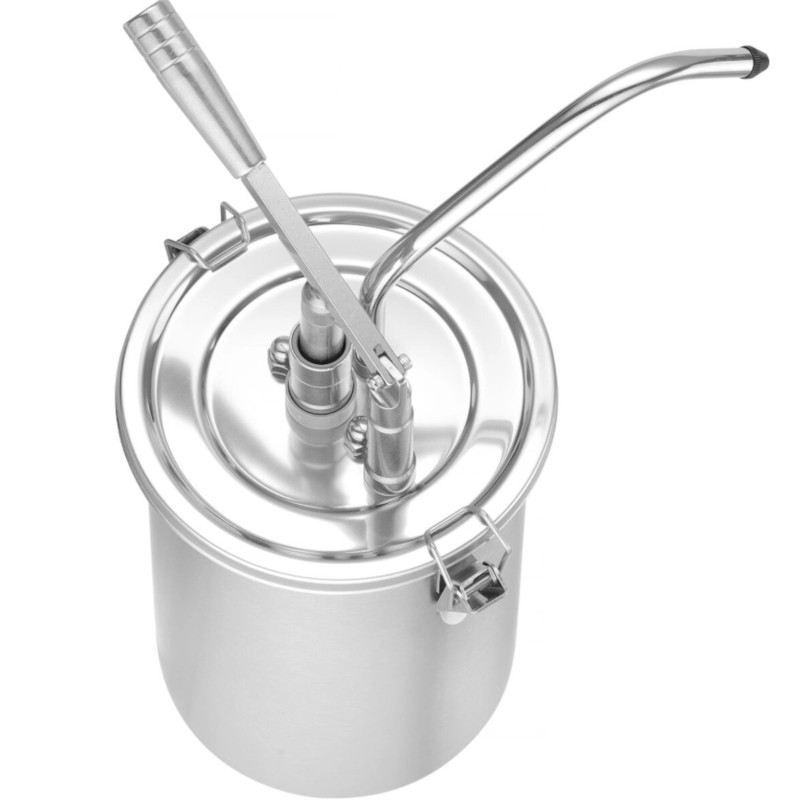 Padažo indelis su dozatoriumi STEEL 4,5 l - Hendi 558102