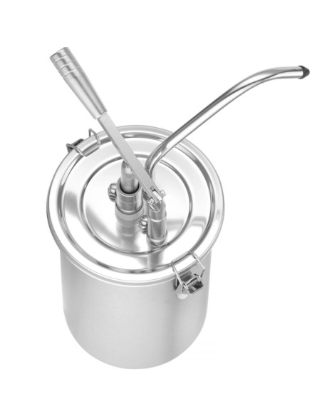 Padažo indelis su dozatoriumi STEEL 4,5 l - Hendi 558102