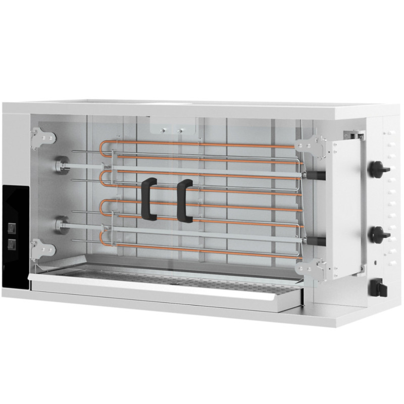 Elektrinė keptuvė 8-10 viščiukų 2 lygių 6 kW 400 V - Hendi 221464