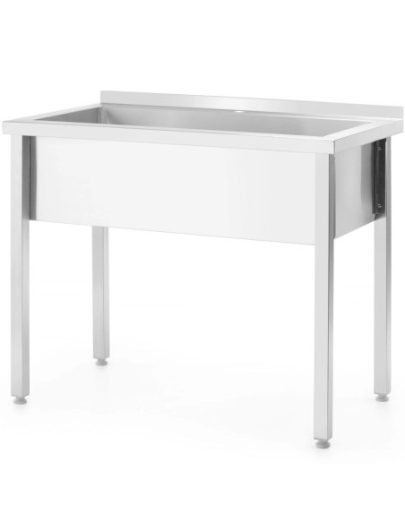 Vieno skyriaus gastronominė baseino kriauklė Budget Line STAL 1000 x 600 x 850 cm - Hendi 811023 Vieno skyriaus gastronominė baseino kriauklė Budget Line STAL 1000 x 600 x 850 cm - Hendi 811023
