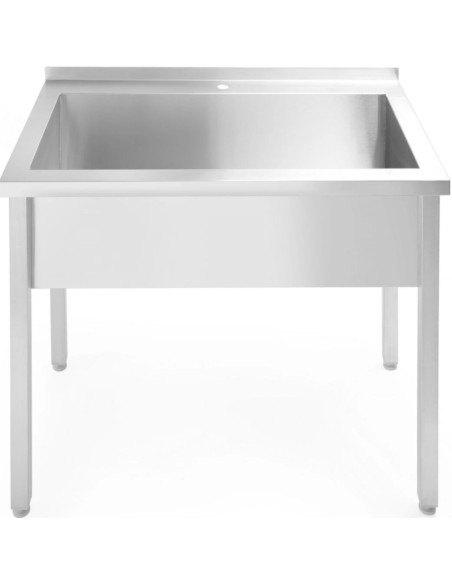 Vieno skyriaus gastronominė baseino kriauklė Budget Line STAL 1000 x 600 x 850 cm - Hendi 811023 Vieno skyriaus gastronominė baseino kriauklė Budget Line STAL 1000 x 600 x 850 cm - Hendi 811023