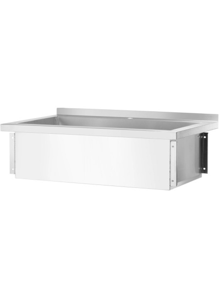 Vieno skyriaus gastronominė baseino kriauklė Budget Line STAL 1000 x 600 x 850 cm - Hendi 811023 Vieno skyriaus gastronominė baseino kriauklė Budget Line STAL 1000 x 600 x 850 cm - Hendi 811023