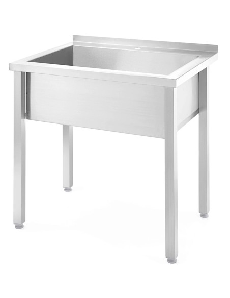 Baseino vienos kameros gastronominė kriauklė suvirinta Budget Line STAL 800 x 600 x 850 cm - Hendi 816707 Baseino vienos kameros gastronominė kriauklė suvirinta Budget Line STAL 800 x 600 x 850 cm - Hendi 816707