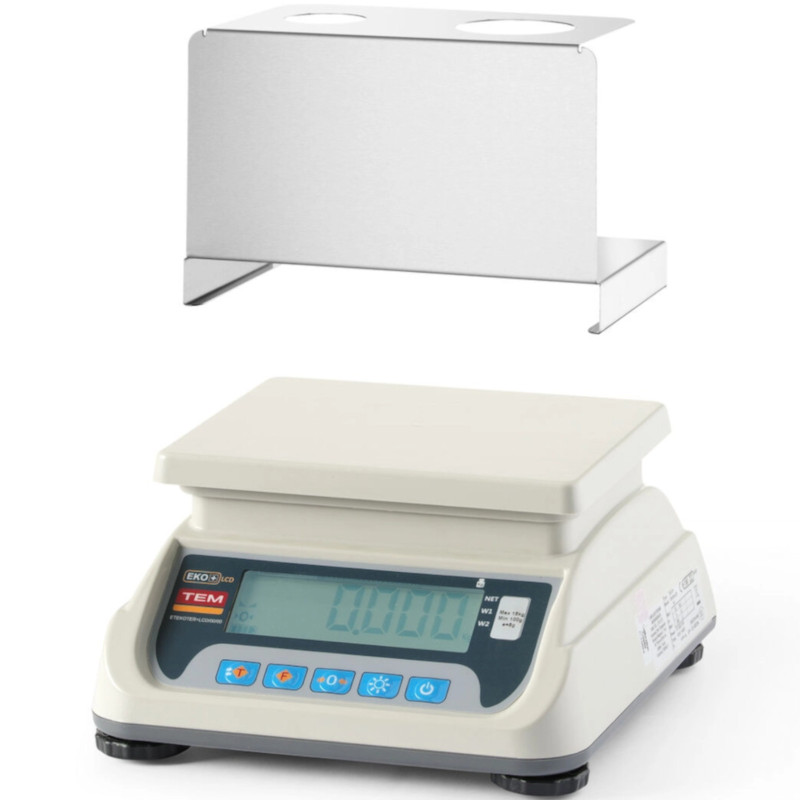 Ledų svarstyklės su legalizavimu M RS232 LCD 20 g - 6 kg / 2g