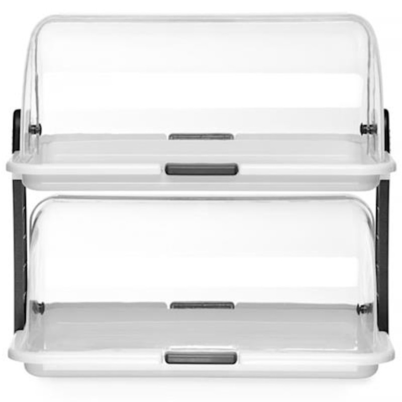 Švediško stalo vitrina su dvigubu stoglangiu 380 x 260 x 355 mm – Hendi 871768