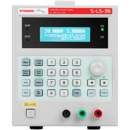 Laboratorinis maitinimo šaltinis su atminties funkcija 0-30 V 0-5 A DC 150 W LED USB