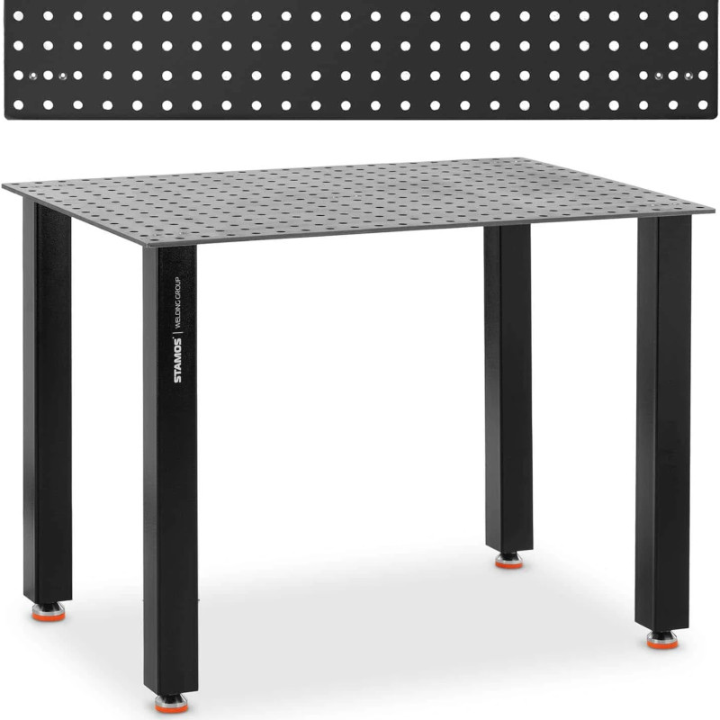 Montavimo suvirinimo stalas perforuotas viršus 6 mm 120 x 80 cm iki 100 kg