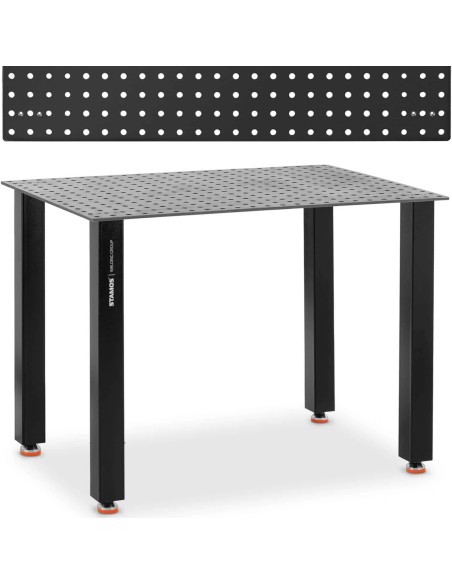 Montavimo suvirinimo stalas perforuotas viršus 6 mm 120 x 80 cm iki 100 kg Montavimo suvirinimo stalas perforuotas viršus 6 mm 120 x 80 cm iki 100 kg