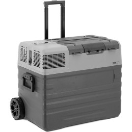 Kelioninis šaldytuvas ant ratų su užšaldymo funkcija 12/24 V DC/AC 60 W 52 l