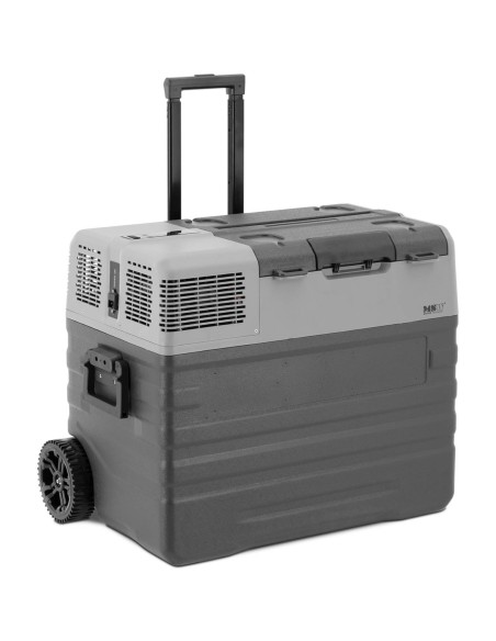 Kelioninis šaldytuvas ant ratų su užšaldymo funkcija 12/24 V DC/AC 60 W 52 l Kelioninis šaldytuvas ant ratų su užšaldymo funkcija 12/24 V DC/AC 60 W 52 l