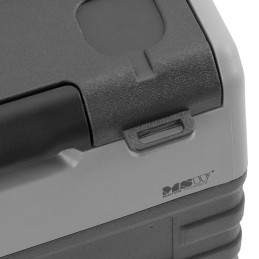 Kelioninis šaldytuvas ant ratų su užšaldymo funkcija 12/24 V DC/AC 60 W 52 l