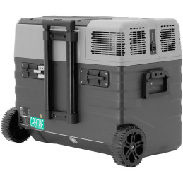 Kelioninis šaldytuvas ant ratų su užšaldymo funkcija 12/24 V DC/AC 60 W 52 l