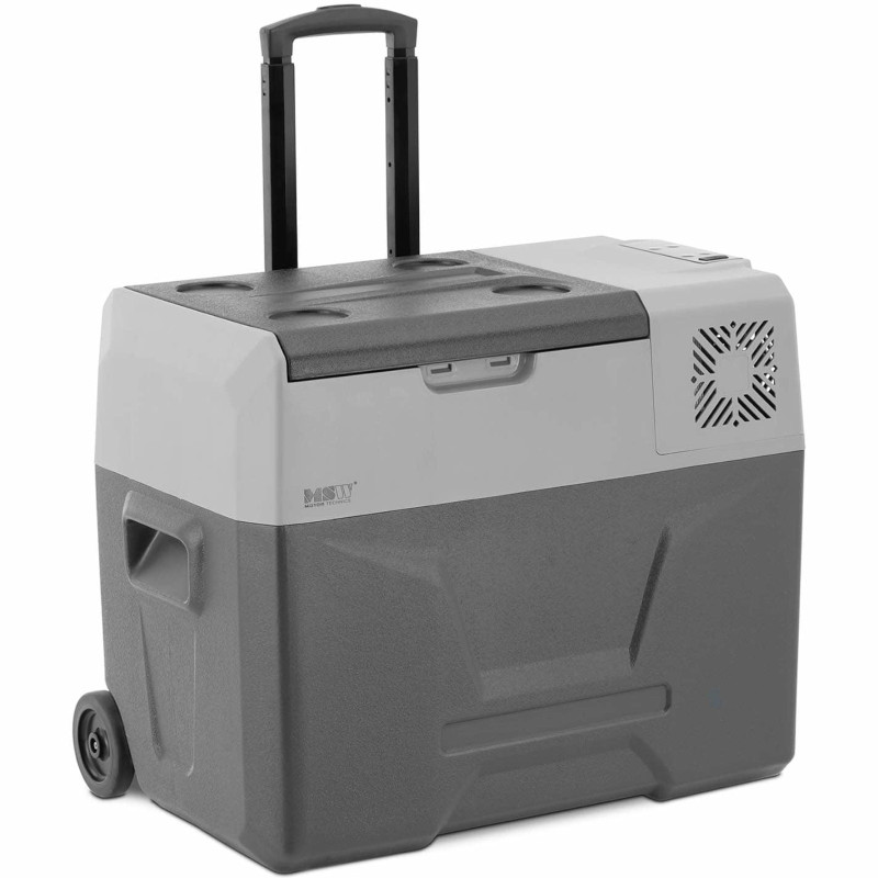 Kelioninis šaldytuvas ant ratų su užšaldymo funkcija 12/24 V DC/AC 60 W 40 l