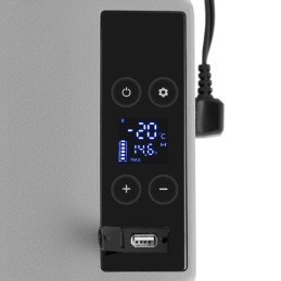 Kelioninis šaldytuvas ant ratų su užšaldymo funkcija 12/24 V DC/AC 60 W 40 l