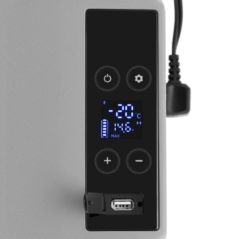 Kelioninis šaldytuvas ant ratų su užšaldymo funkcija 12/24 V DC/AC 60 W 40 l
