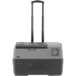 Nešiojamas automobilinis šaldytuvas ant ratų su užšaldymo funkcija 12/24 V DC/AC 60 W 30 l