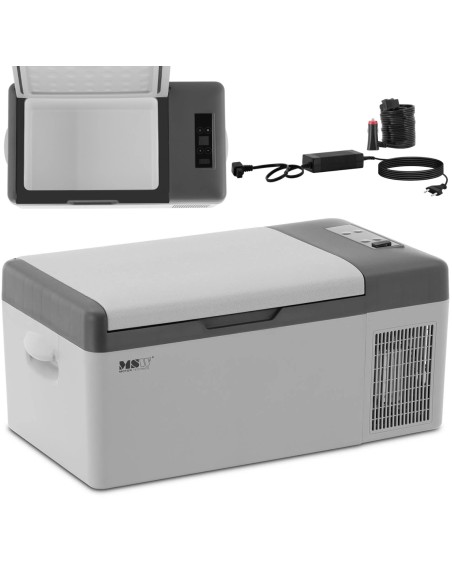 Nešiojamas automobilinis šaldytuvas su užšaldymo funkcija 12/24 V DC/AC 60 W 15 l