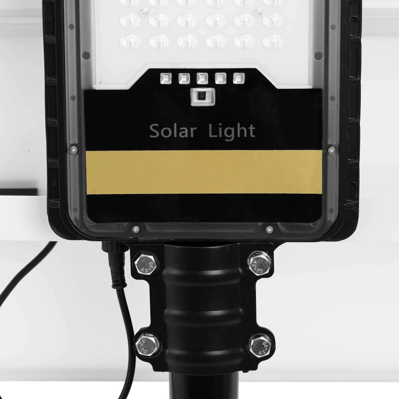 Lauko saulės gatvių šviestuvas su prieblandos jutikliu 96 x LED 100 W PILOT