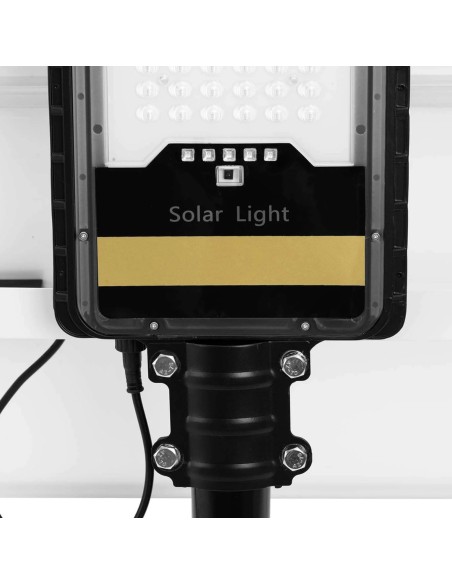 Lauko saulės gatvių šviestuvas su prieblandos jutikliu 96 x LED 100 W PILOT Lauko saulės gatvių šviestuvas su prieblandos jutikliu 96 x LED 100 W PILOT