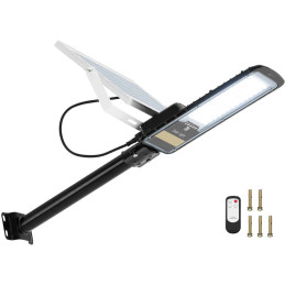 Lauko saulės gatvių šviestuvas su prieblandos jutikliu 84 x LED 80 W PILOT