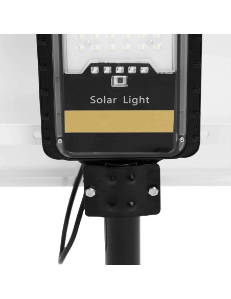 Lauko saulės gatvių šviestuvas su prieblandos jutikliu 84 x LED 80 W PILOT Lauko saulės gatvių šviestuvas su prieblandos jutikliu 84 x LED 80 W PILOT