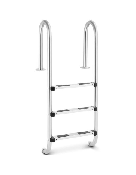 Nerūdijančio plieno baseino kopėčios 3 pakopos 1320 mm Nerūdijančio plieno baseino kopėčios 3 pakopos 1320 mm