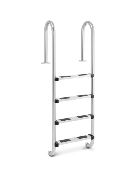 Nerūdijančio plieno baseino kopėčios 4 pakopos 1570 mm Nerūdijančio plieno baseino kopėčios 4 pakopos 1570 mm