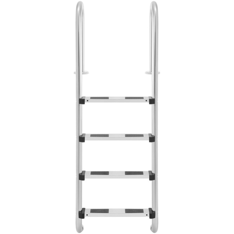 Nerūdijančio plieno baseino kopėčios 4 pakopos 1570 mm