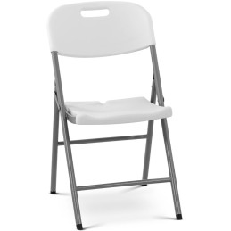 Sodo banketinė maitinimo kėdė sulankstoma iki 180 kg 40 x 38 cm balta