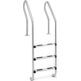 Nerūdijančio plieno baseino kopėčios 3 pakopos 1600 mm