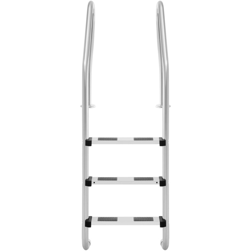 Nerūdijančio plieno baseino kopėčios 3 pakopos 1600 mm